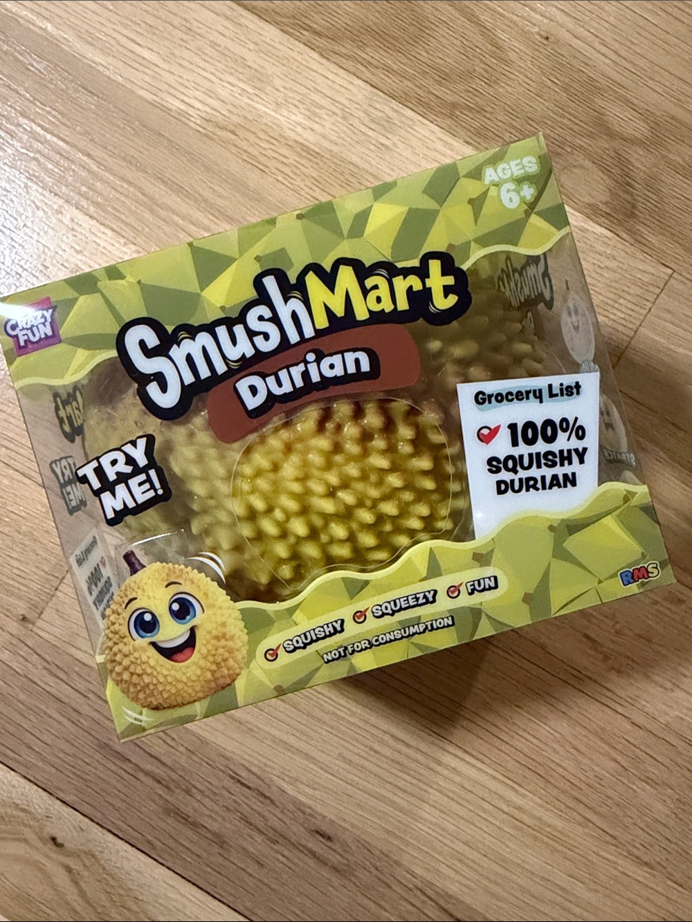 RMS Crazy Fun SmushMart Durian Squishy Toy